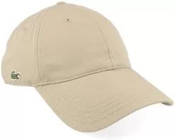 Side Patch Khaki Dad Cap - Lacoste