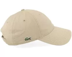Side Patch Khaki Dad Cap - Lacoste -Fashion Hat Online 3666498949886 4
