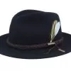 Tller Vitafelt Black Fedora - Stetson