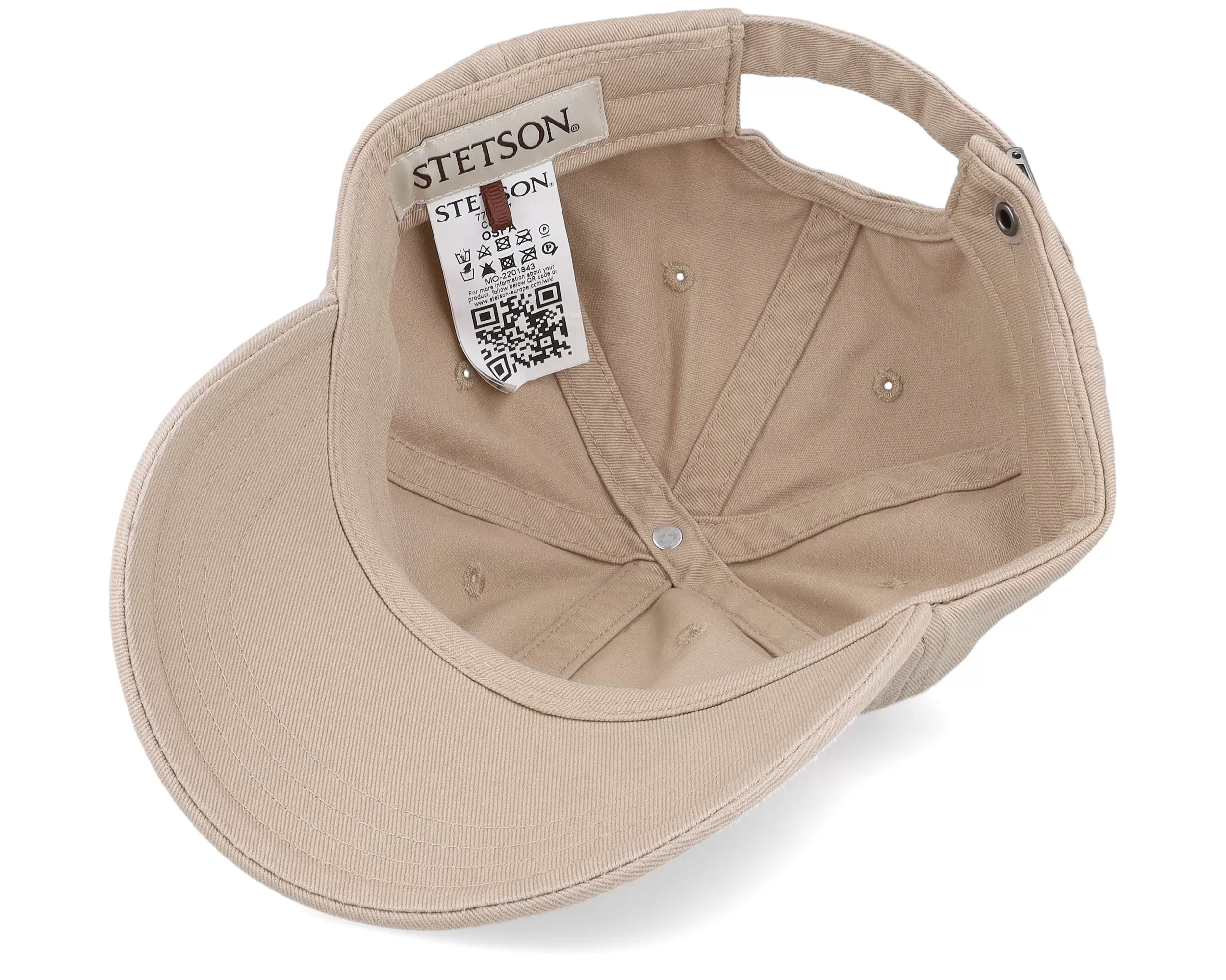 Rector Cotton Beige Adjustable - Stetson 5 Rector Cotton Beige Adjustable - Stetson - Image 5