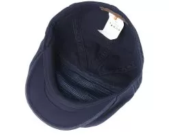 Ivy Cap Cotton Navy Flatcap - Stetson -Fashion Hat Online 4043898366663 4