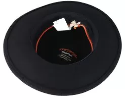 Traveller Woolfelt Black - Stetson -Fashion Hat Online 4043898381154 4