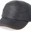 Baseball Cap Cow Hide Brown Ear Flap - Stetson