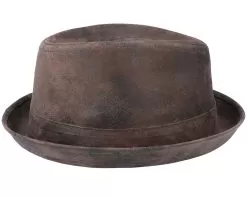 Gesperrt Player Pigskin Brown Trilby - Stetson -Fashion Hat Online 4043898393980 3