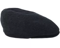 Kent Wool/Cashmere Black Flat Cap - Stetson -Fashion Hat Online 4043898583596 3