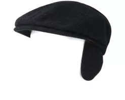 Kent Wool/Cashmere Black Flat Cap - Stetson -Fashion Hat Online 4043898583596 6