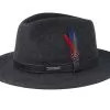Woolfelt Mix Black/Black Traveller - Stetson