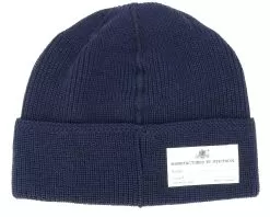 Merino Wool 2 Navy Beanie - Stetson