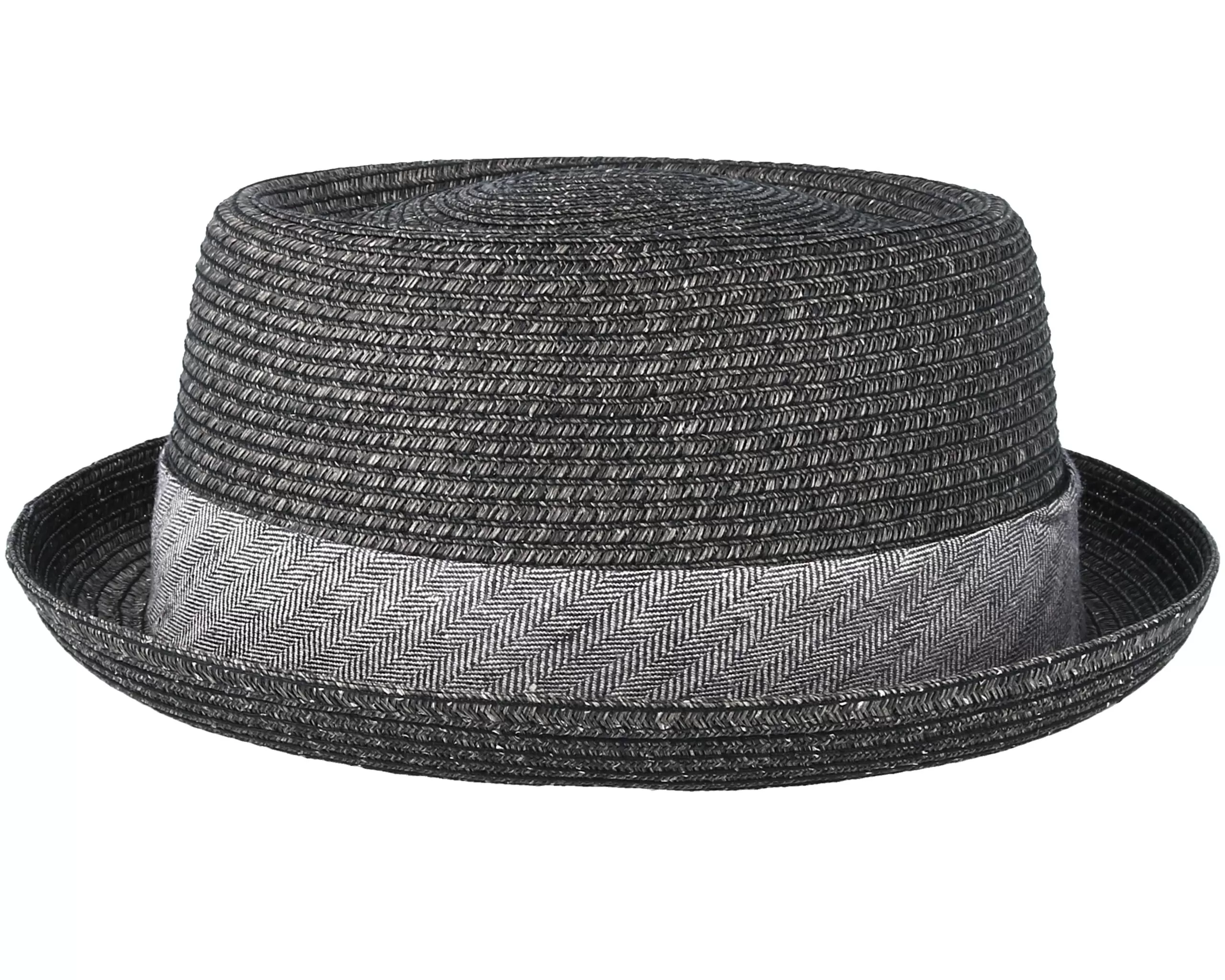 Toyo Heather Black Porkpie - Stetson 3 Toyo Heather Black Porkpie - Stetson - Image 3