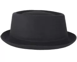 Wool Black Pork Pie - Stetson 6 Wool Black Pork Pie - Stetson -Fashion Hat Online 4043898794718 3