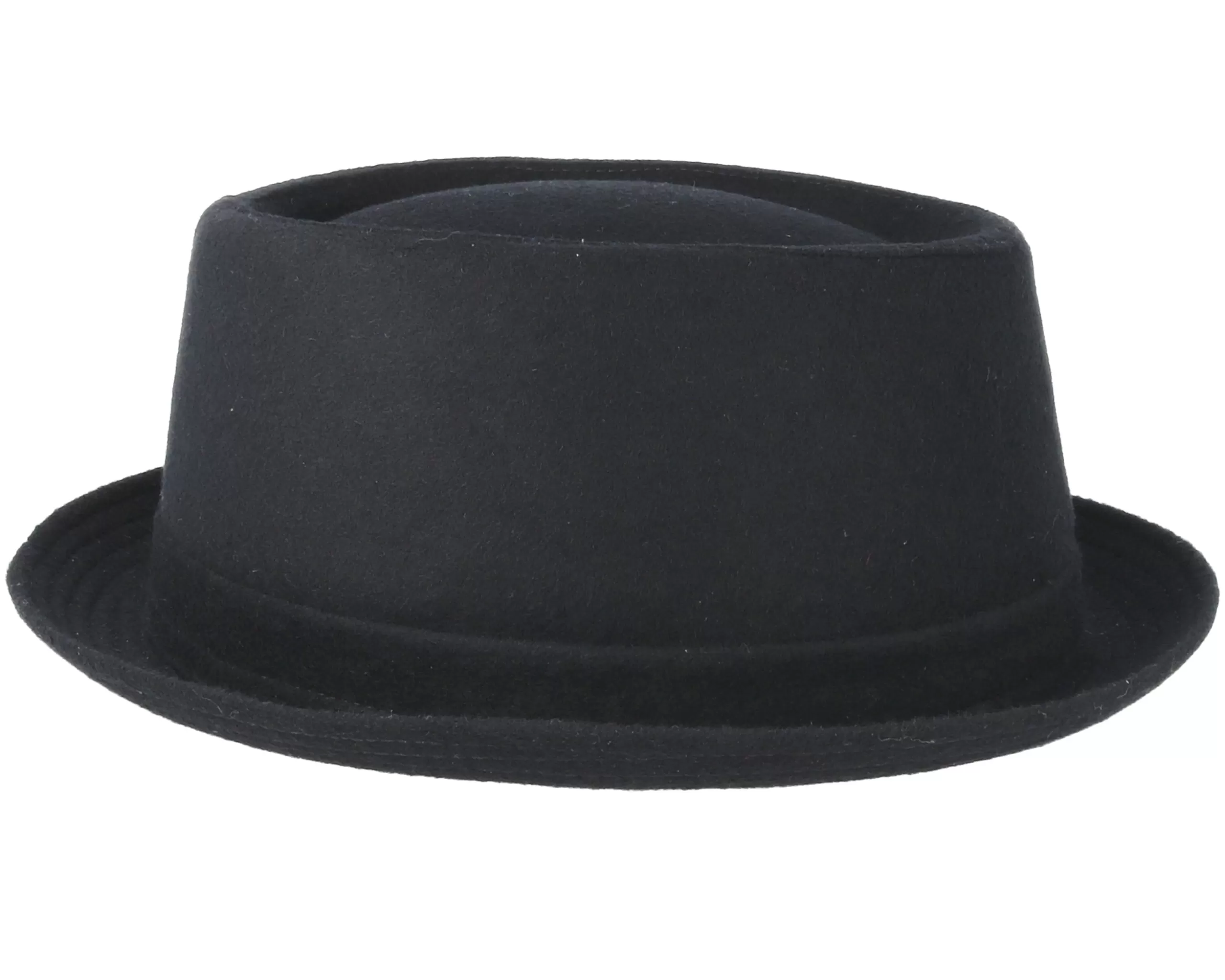 Wool Black Pork Pie - Stetson 3 Wool Black Pork Pie - Stetson - Image 3