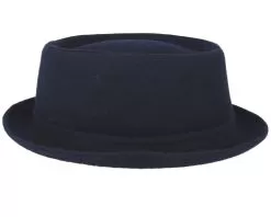 Wool Navy Pork Pie - Stetson -Fashion Hat Online 4043898794800 3