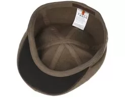 Texas Canvas Olive Flatcap - Stetson -Fashion Hat Online 4043898880855 4