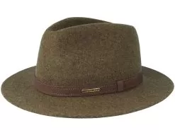 Woolfelt Dark Olive Traveller - Stetson