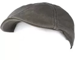 Texas Cotton Olive Flat Cap - Stetson -Fashion Hat Online 4043898929929 5