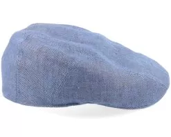 Ivy Linen Blue Flat Cap - Stetson -Fashion Hat Online 4043898944502 3