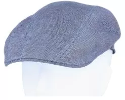 Ivy Linen Blue Flat Cap - Stetson -Fashion Hat Online 4043898944502 5
