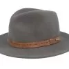 Tller Vitafelt Grey Fedora - Stetson