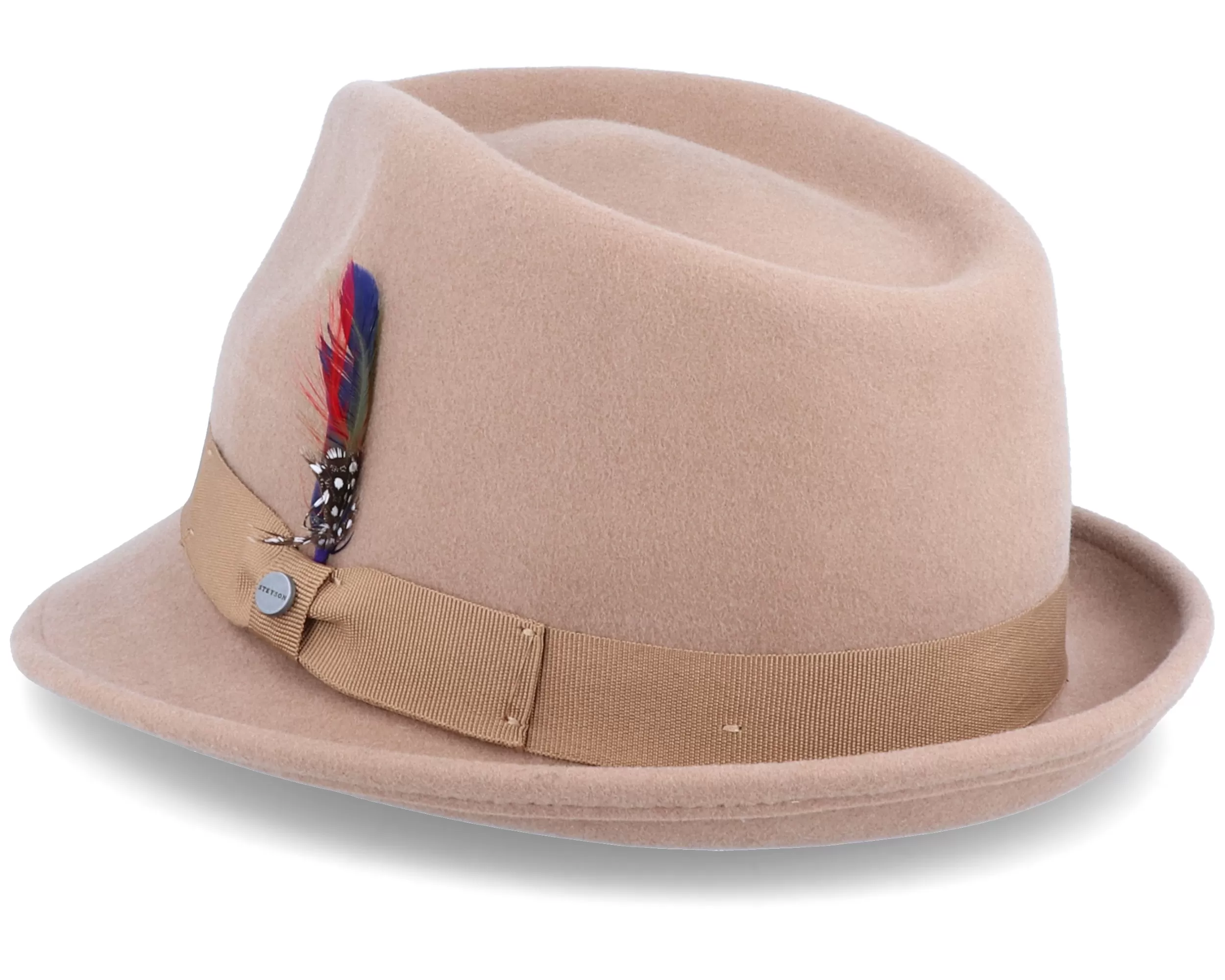 Woolfelt Khaki Trilby - Stetson 2 Woolfelt Khaki Trilby - Stetson - Image 2