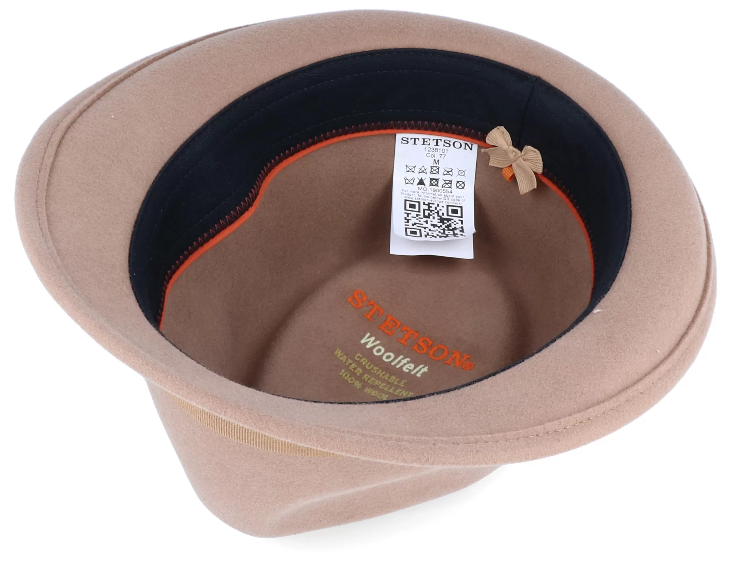 Woolfelt Khaki Trilby - Stetson 4 Woolfelt Khaki Trilby - Stetson - Image 4