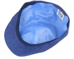 Texas Linen 2 Blue Flat Cap - Stetson -Fashion Hat Online 4043898992862 4