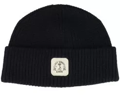 Medi Lazy Classic Black Short Beanie - Djinns