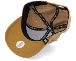 6 Panel Truefit Cap Cordfelt Wheat Adjustable - Djinns -Fashion Hat Online 4051967238971 5