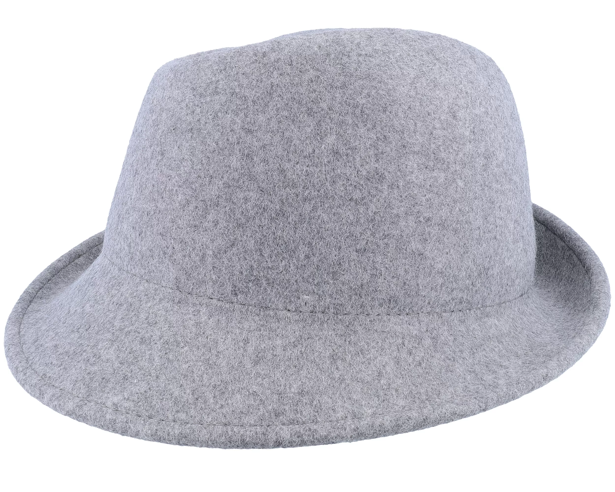 Felt Smoke Gray Trillby - Seeberger 1 Felt Smoke Gray Trillby - Seeberger