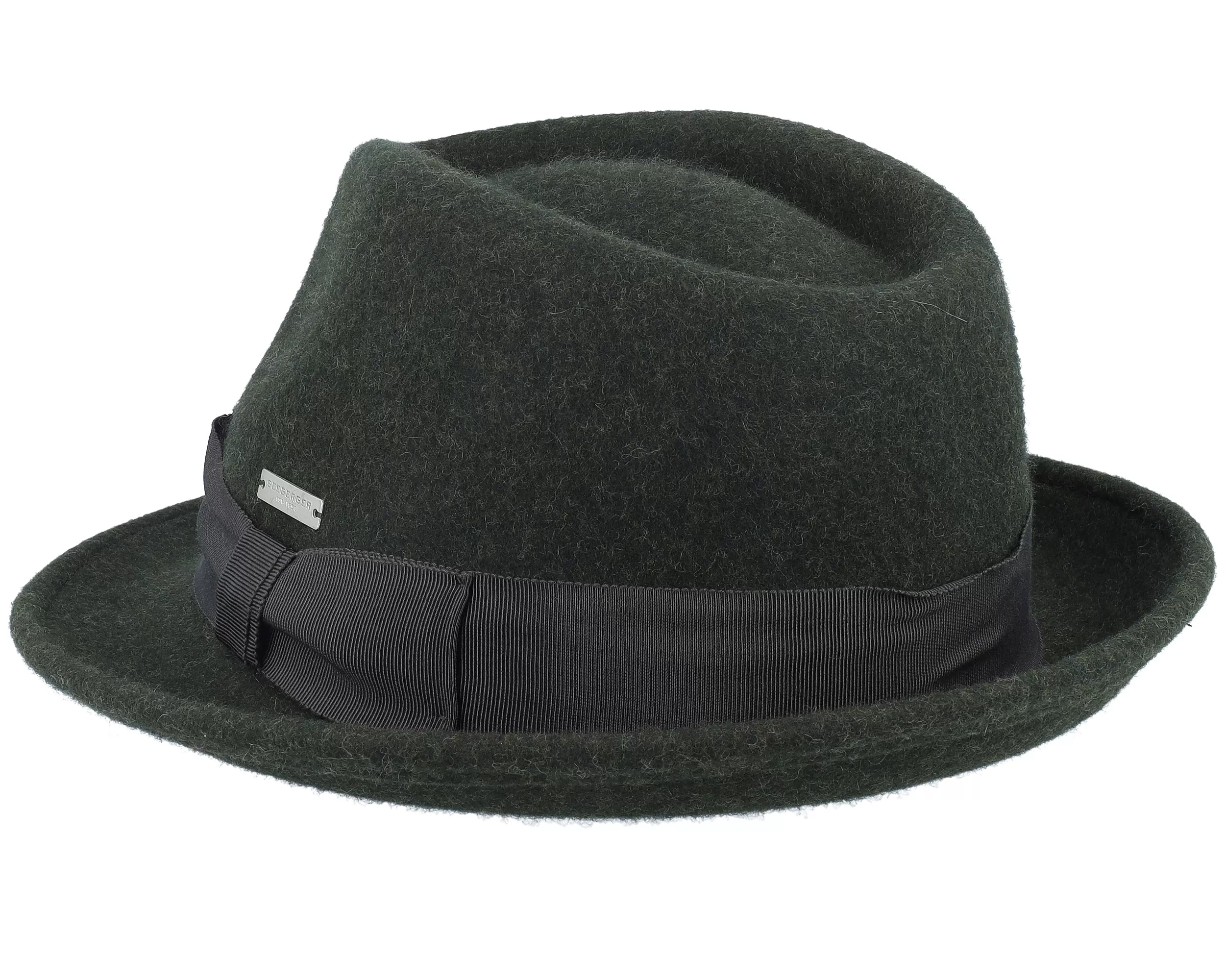 Felt Green Trillby - Seeberger 2 Felt Green Trillby - Seeberger - Image 2