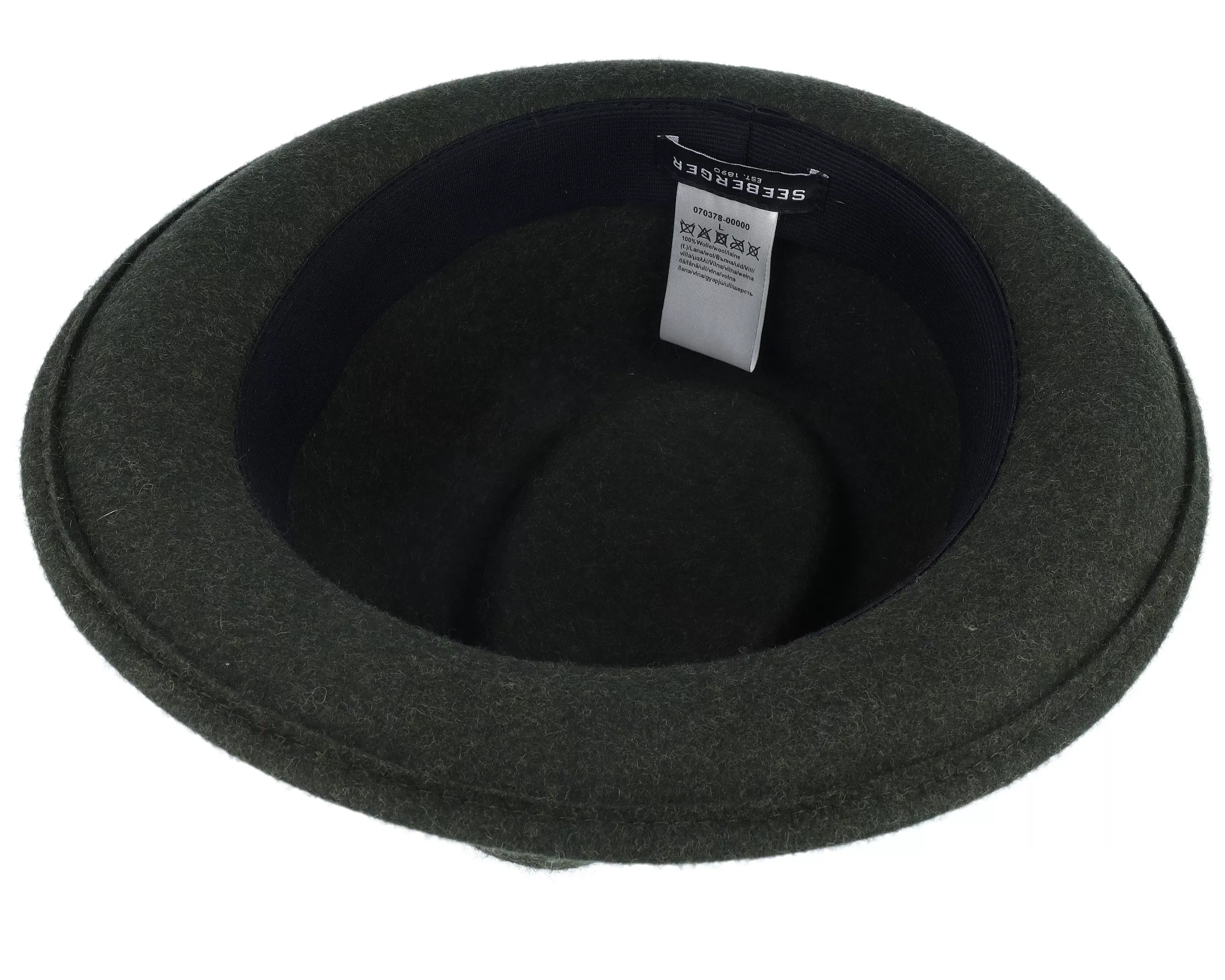 Felt Green Trillby - Seeberger 4 Felt Green Trillby - Seeberger - Image 4