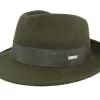 Felt Bogart Olive Trilby - Seeberger