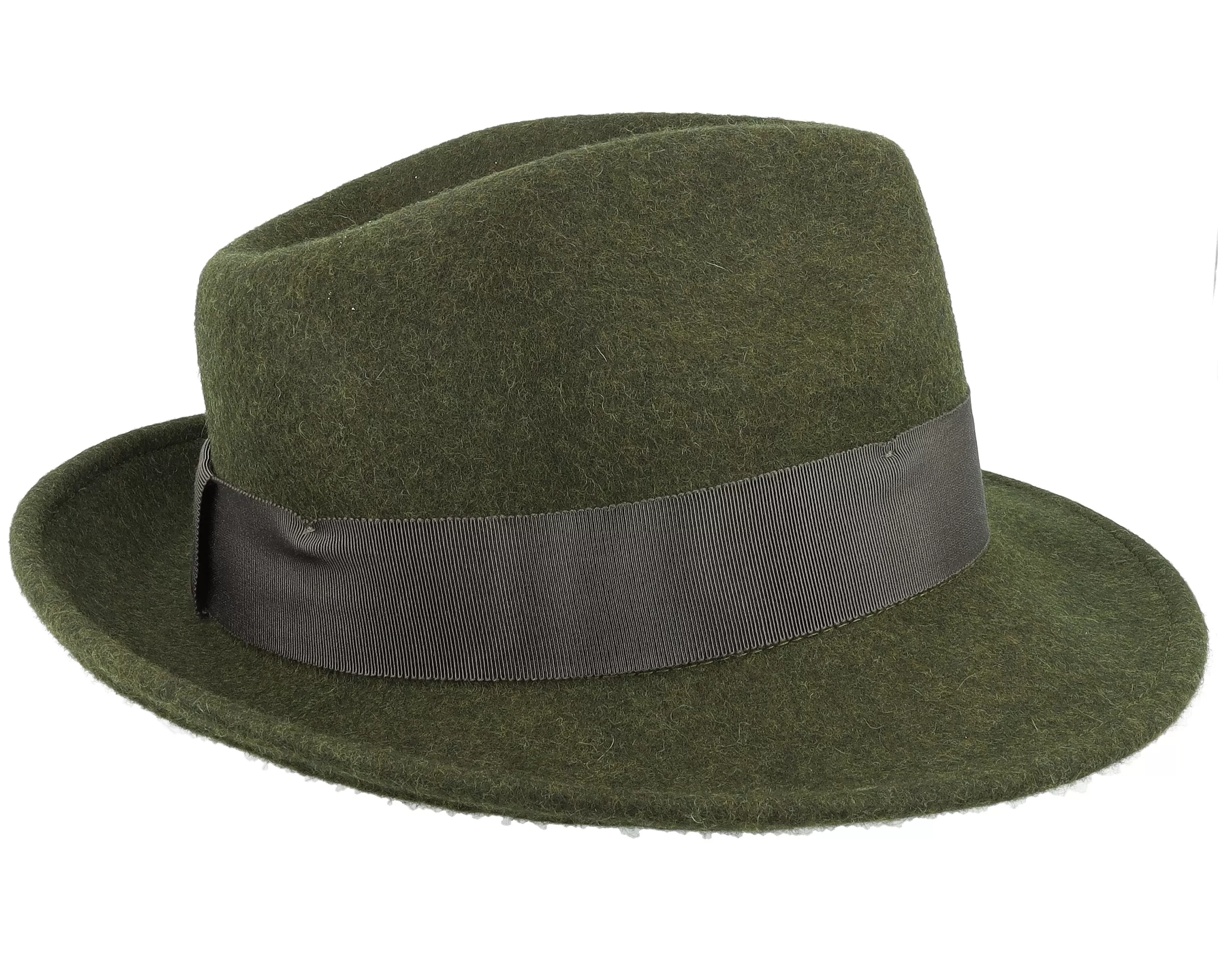 Felt Bogart Olive Trilby - Seeberger 3 Felt Bogart Olive Trilby - Seeberger - Image 3