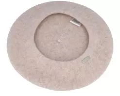 Boiled Wool Stone Beret - Seeberger -Fashion Hat Online 4062845129786 4