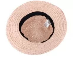 Paper Crochet With Bow Powder Red Cloche - Seeberger -Fashion Hat Online 4062845142013 4