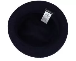 Boiled Wool With Folds Navy Cloche - Seeberger 7 Boiled Wool With Folds Navy Cloche - Seeberger -Fashion Hat Online 4062845177992 4