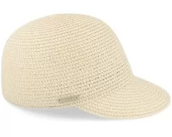Paper Mix Braid Cap Linen/Linen Fitted - Seeberger -Fashion Hat Online 4062845207705 4