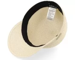 Paper Mix Braid Cap Linen/Linen Fitted - Seeberger -Fashion Hat Online 4062845207705 5