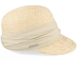 Wheat Braid Cap Linen Fitted - Seeberger -Fashion Hat Online 4062845208863 4