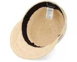 Wheat Braid Cap Linen Fitted - Seeberger -Fashion Hat Online 4062845208863 5