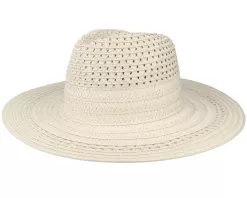 Fedora In Braid Mix Linen Straw Hat - Seeberger