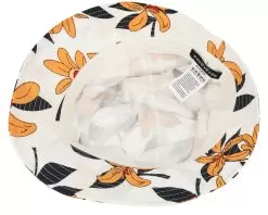 In Tropical Fabric White Cloche - Seeberger -Fashion Hat Online 4062845222647 5