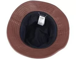 Leather Nut Brown Bucket - Seeberger -Fashion Hat Online 4062845225051 5