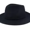Felt 1 Black Fedora - Seeberger