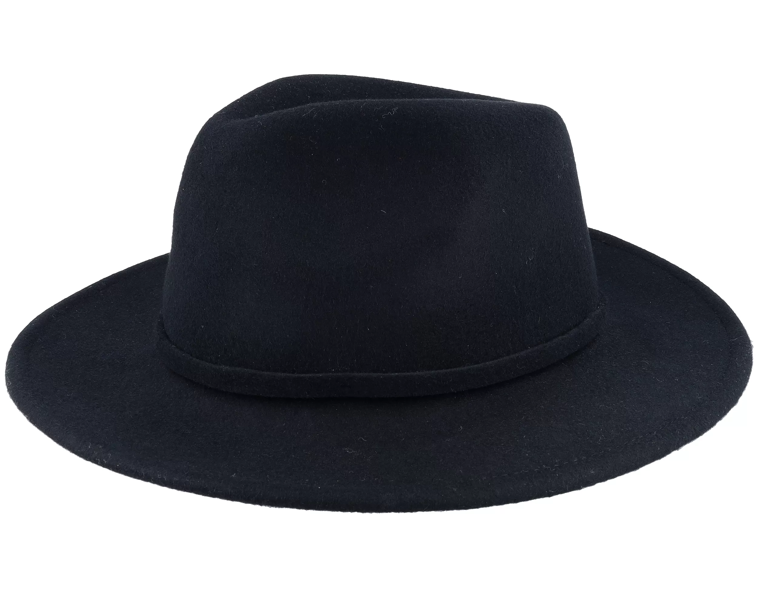 Felt 1 Black Fedora - Seeberger 1 Felt 1 Black Fedora - Seeberger