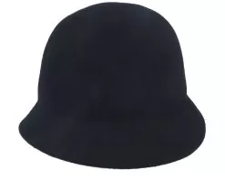 Woolfelt Black Cloche - Seeberger