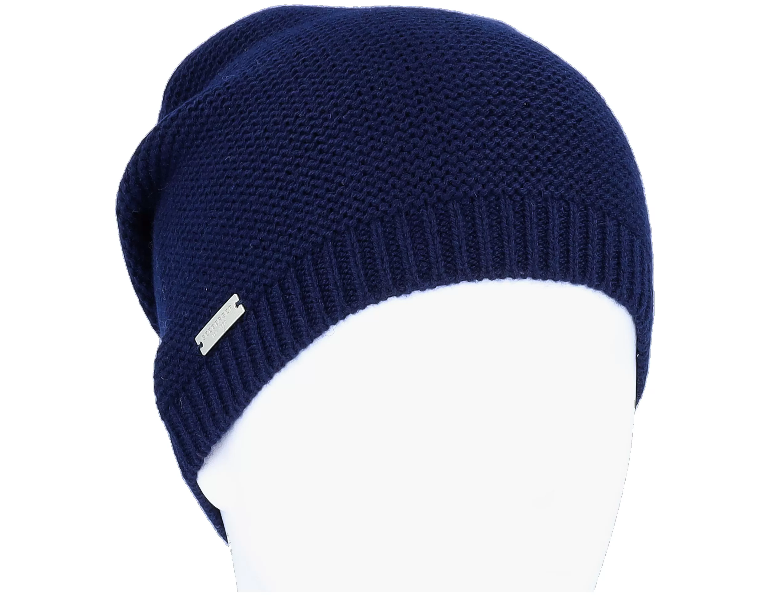 Knit Headsock Swallow Blue Beanie - Seeberger 3 Knit Headsock Swallow Blue Beanie - Seeberger - Image 3