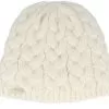 Beautiful Cabl Off White Knit Beanie - Seeberger
