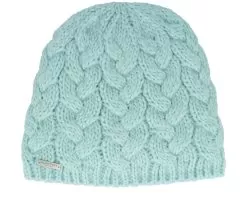 Beautiful Cabl Mint Beanie - Seeberger