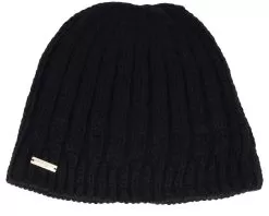 100% Wool Beanie Black Beanie - Seeberger