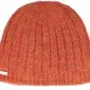 100% Wool Rust Brown Beanie - Seeberger